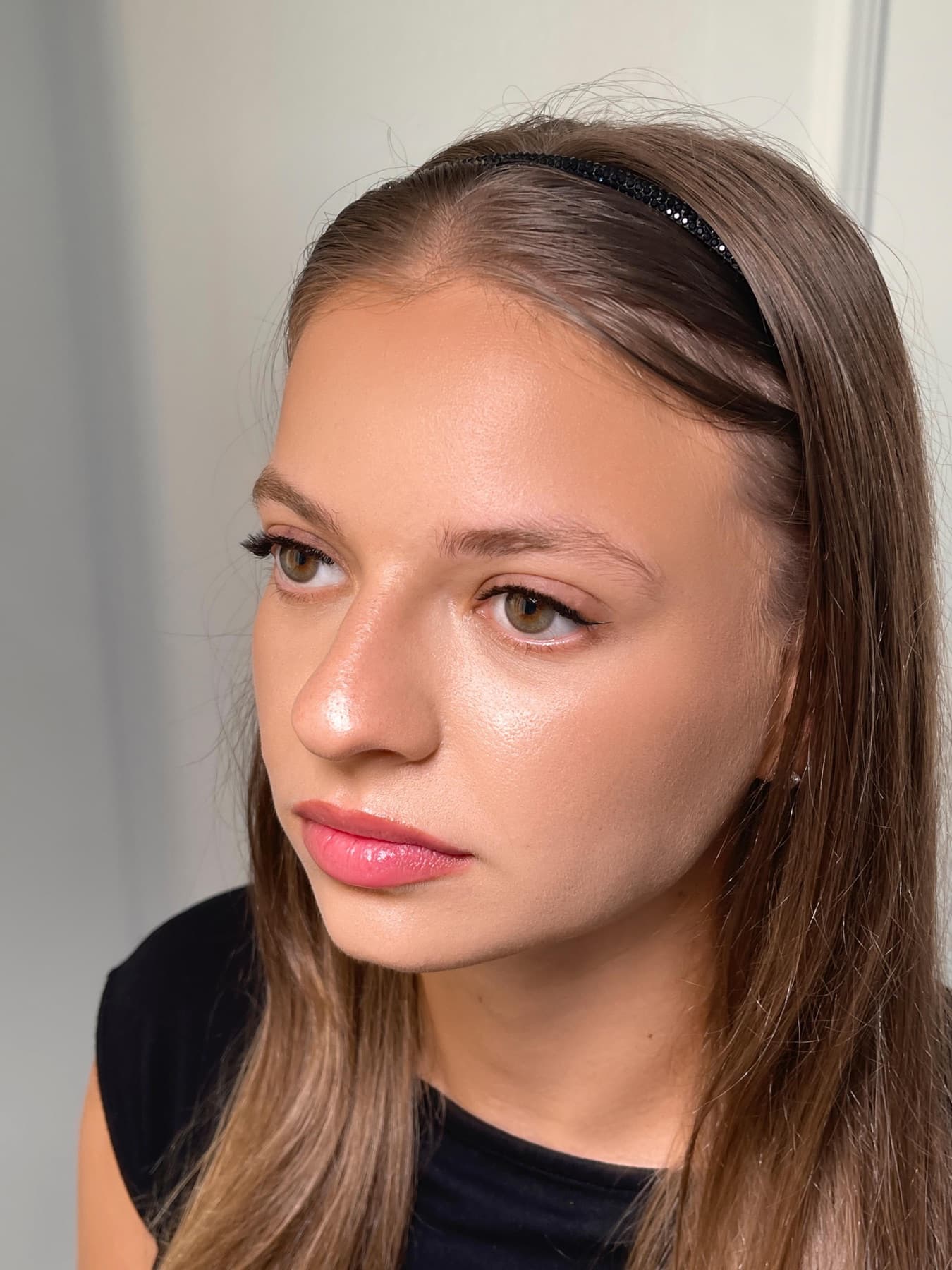 Portret cu liner subtil